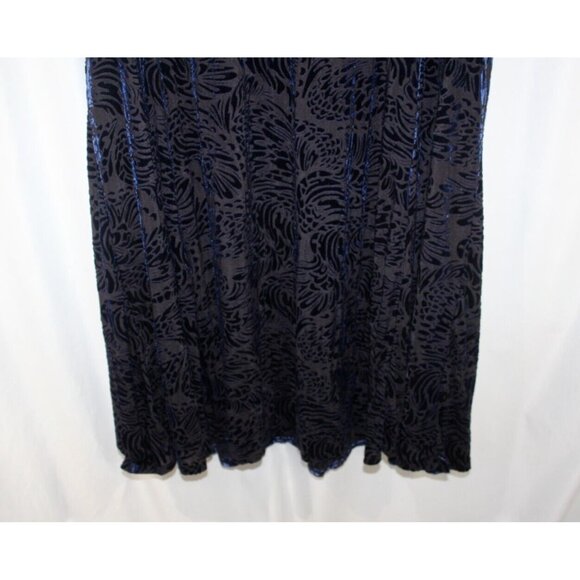 Torrid Womens Blue Velvet Short Sleeve Cutout Back Dress 3/3X - Picture 5 of 8